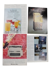 Chivas Regal 1956-1986 Advertising Prints 15 From 27cm x 18cm To 35cm x 26cm