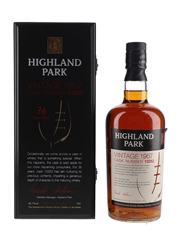 Highland Park 1967 36 Year Old Cask 10252  70cl / 49.7%