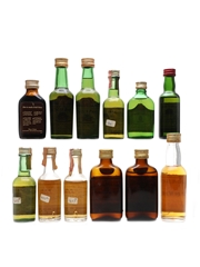 Jameson Whiskey & Liqueur Miniatures  12 x 5cl