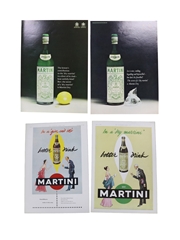 Martini 1940s-1960s Advertising Prints 20 x 26cm x 34cm