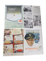 Paul Jones 1940s Advertising Prints 10 x 36cm x 27cm