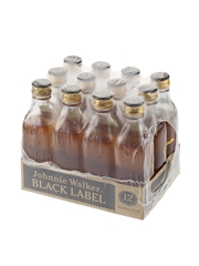 Johnnie Walker Black Label 12 Year Old Bottled 1980s 12 x 5cl / 40%