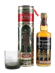 100 Pipers With Glass