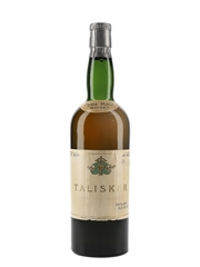 Talisker Pure Malt Bottled 1950s-1960s 75cl / 45.7%