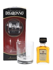 Disaronno Amaretto Glass And Miniature Set 5cl / 28%