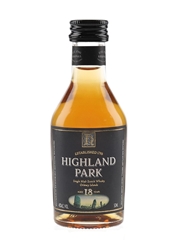 Highland Park 18 Year Old Bottled 1990s-2000s - Greek Import 5cl / 43%