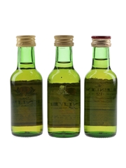 Glenlivet 12 Year Old Bottled 1980s-1990s 3 x 5cl / 40%