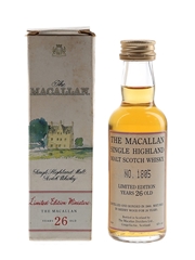 Macallan 1966 26 Year Old Limited Edition