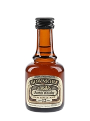 Bowmore 12 Year Old Bottled 1980s 5cl / 43%