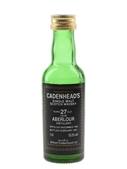 Aberlour 1963 27 Year Old Bottled 1991 - Cadenhead's 5cl / 55.2%