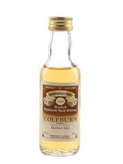 Coleburn 1965 Connoisseurs Choice Bottled 1980s - Gordon & MacPhail 5cl / 40%