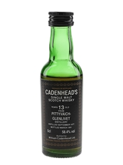 Pittyvaich 1977 13 Year Old Bottled 1991 - Cadenhead's 5cl / 58.4%