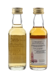 Ledaig 10 & 16 Year Old Cadenhead's & WhiskyAuction.com 2 x 5cl