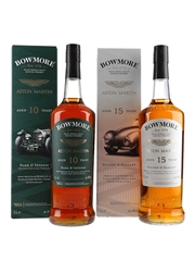 Bowmore 10 & 15 Year Old Aston Martin