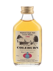 Coleburn 1980 Donated by United Distillers to the Moray Scanner Appeal 5cl / 40%