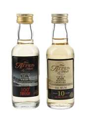 Arran 10 Year Old & 100 Proof  2 x 5cl