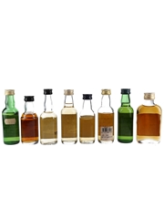 Assorted Highland Single Malt Scotch Whisky  8 x 5cl