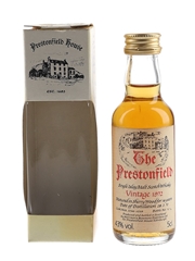 Prestonfield Islay 1972 16 Year Old Bowmore 5cl / 43%