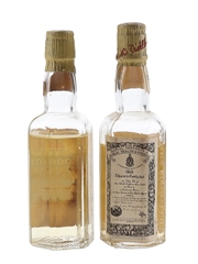 Booth's Finest Dry Gin Bottled 1940s & 1950s 2 x 5cl / 40%
