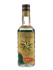 Bardinet Green Star Peppermint Creme de Menthe Bottled 1960s-1970s 35cl