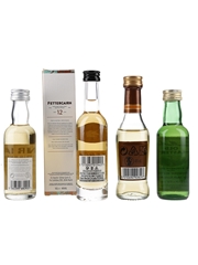Assorted Highland & Speyside Single Malt Scotch Whisky  4 x 5cl