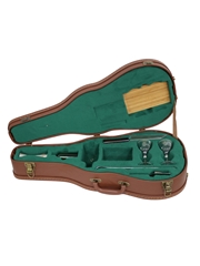 Hendrick's Gin Violin Guitar Case Set Includes Glasses & Accesories 