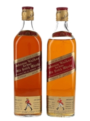 Johnnie Walker Red Label Bottled 1970s 2 x 75.7cl / 40%