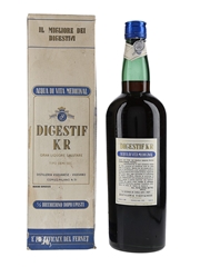 Digestif KR Acqua Di Vita Medicinal Bottled 1950s 100cl / 41%
