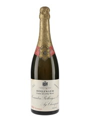 1961 Bollinger Extra Quality Brut Champagne Renaudin, Bollinger & Co. 75cl