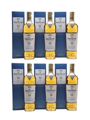 Macallan 12 Year Old Fine Oak Triple Cask Matured 6 x 70cl / 40%