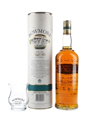 Bowmore 12 Year Old With Branded Glass Bottled 1990s 100cl / 43%