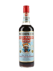 Wood's 100 Old Navy Rum Bottled 1980s 75cl / 57%