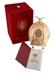 Faberge Art's Applied Craft Imperial Vodka Onyx Faberge Egg 70cl / 40%