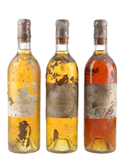 1969 Chateau Coutet 1er Cru Sauternes - Barsac 3 x 75cl