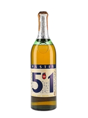 Pernod Pastis 51 Bottled 1960s-1970s 100cl / 45%
