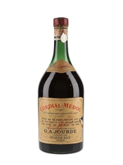 G A Jourde Cordial Medoc Bottled 1950s 75cl / 40%