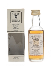 Balmenach 1971 Connoisseurs Choice Bottled 1990s - Gordon & MacPhail 5cl / 40%