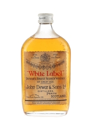 Dewar's White Label Bottled 1960s - Aircraft Stores 35cl