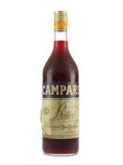 Campari Bitter Bottled 1980s - France 100cl / 20%