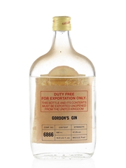 Gordon's Dry Gin Bottled 1980s - Duty Free 50cl / 47.3%