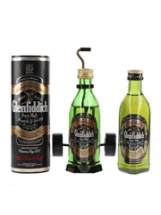 Glenfiddich Pure Malt Bottled 1980s - Golf Trolley 2 x 5cl / 40%