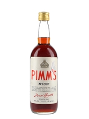 Pimm's No.1 Cup The Original Gin Sling Bottled 1960s-1970s 75.7cl / 31.4%