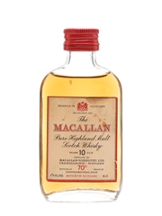 Macallan 10 Year Old Bottled 1970s Gordon & MacPhail 4cl / 40%