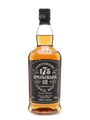 Springbank 12 Year Old Limited Edition 175th Anniversary 70cl / 46%