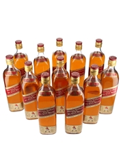 Johnnie Walker Red Label Bottled 1970s - Original Case 12 x 75.7cl / 40%