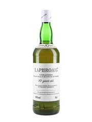 Laphroaig 10 Year Old Bottled 1980s - Pre Royal Warrant 75cl / 40%