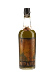 Fratelli Rossi Menta Alpina Bottled 1940s 100cl / 30%