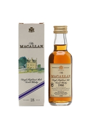 Macallan 18 Years Old Distilled 1980 Miniature