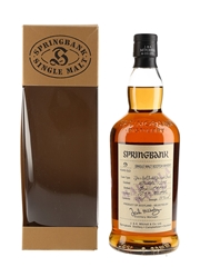 Springbank 1996 9 Year Old Marsala Wood Bottled 2006 - Wood Expressions 70cl / 58%