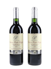 2002 Chateau Pontet Chappaz Cru Bourgeois 2 x 75cl / 13%